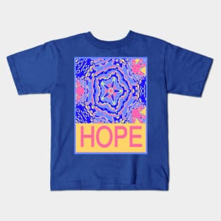 Hope Stamp Art-Available In Art Prints-Mugs,Cases,Duvets,T Shirts,Stickers,etc Kids T-Shirt